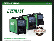 Tablet Screenshot of everlastwelds.fi